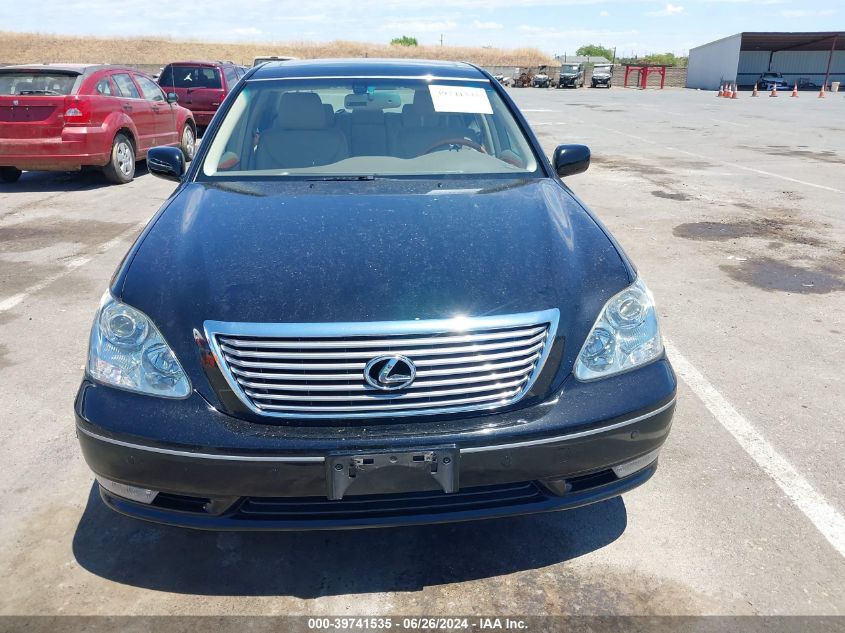 2004 Lexus Ls 430 VIN: JTHBN36F240139008 Lot: 39741535