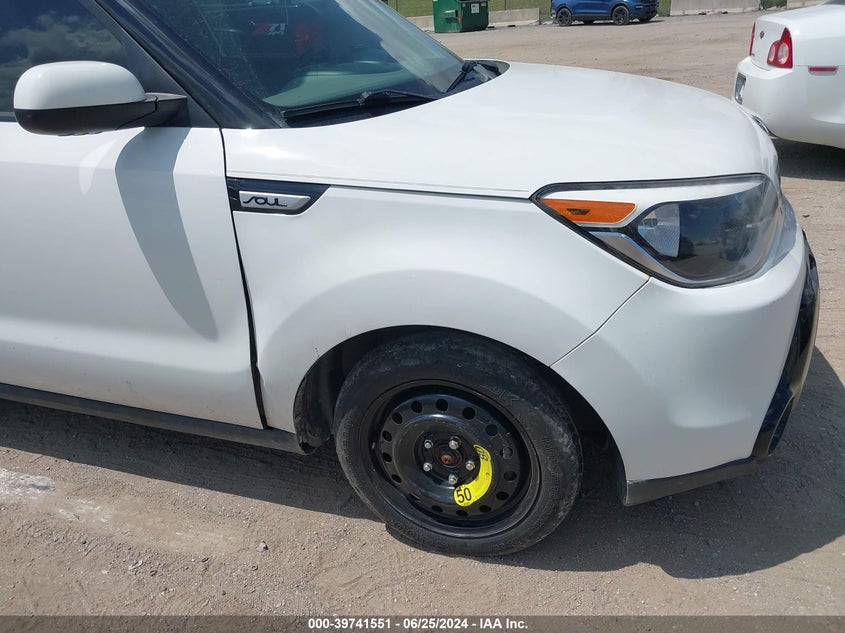 2016 Kia Soul + VIN: KNDJP3A52G7263510 Lot: 39741551