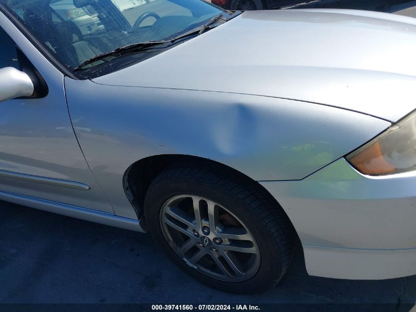 2003 Chevrolet Cavalier Ls Sport VIN: 1G1JH52F437281817 Lot: 39741560