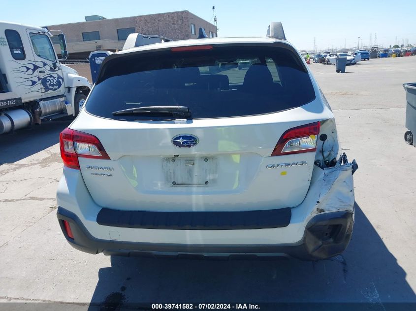 2018 Subaru Outback 2.5I Premium VIN: 4S4BSACC9J3299787 Lot: 39741582