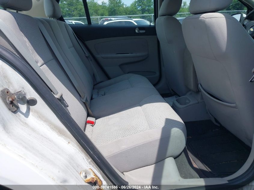 2010 Chevrolet Cobalt 1Lt VIN: 1G1AD5F59A7226225 Lot: 39741586