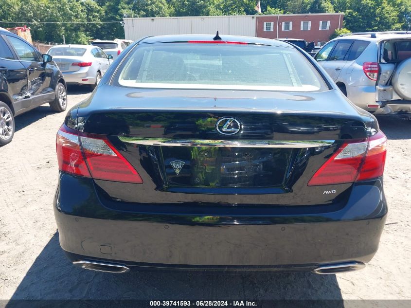 2012 Lexus Ls 460 460 VIN: JTHCL5EF5C5015114 Lot: 39741593