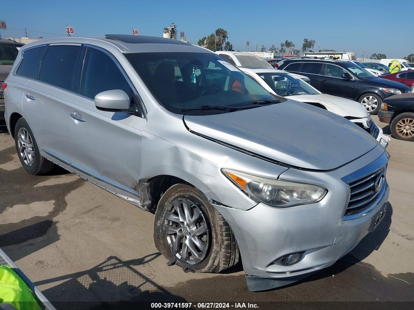 2013 Infiniti Jx35 VIN: 5N1AL0MNXDC341164 Lot: 39741597