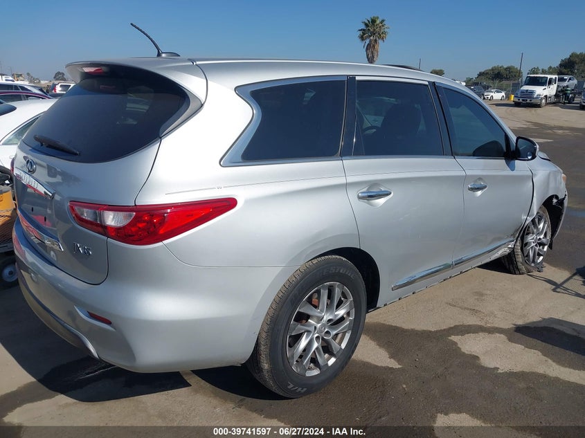2013 Infiniti Jx35 VIN: 5N1AL0MNXDC341164 Lot: 39741597