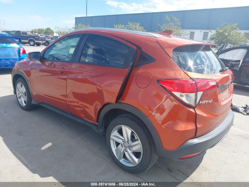 2019 Honda Hr-V Ex-L VIN: 3CZRU6H73KM708432 Lot: 39741606