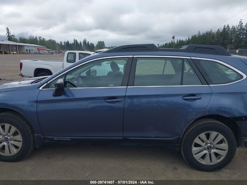 2018 Subaru Outback 2.5I VIN: 4S4BSAAC0J3330234 Lot: 39741607