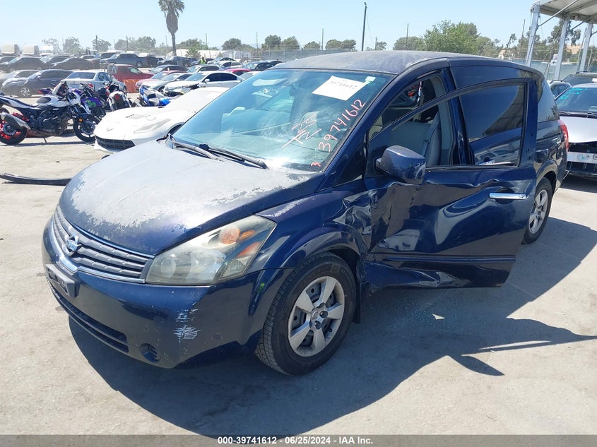 2009 Nissan Quest 3.5 VIN: 5N1BV28U79N108835 Lot: 39741612