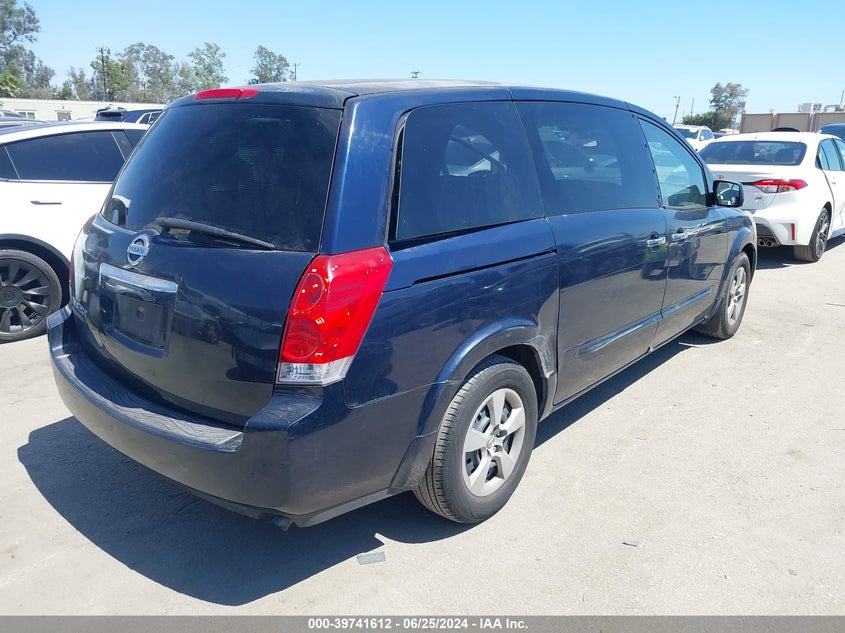 2009 Nissan Quest 3.5 VIN: 5N1BV28U79N108835 Lot: 39741612