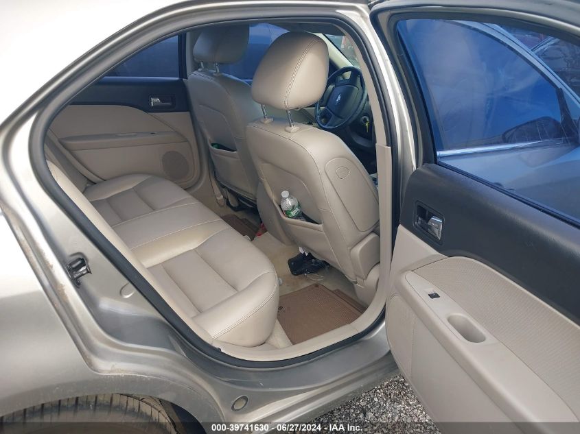 2009 Ford Fusion Sel VIN: 3FAHP08159R108421 Lot: 39741630