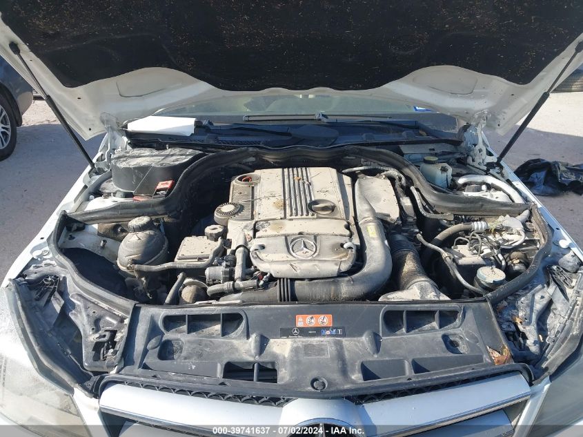 2012 Mercedes-Benz C 250 250 VIN: WDDGJ4HB5CF912316 Lot: 39741637