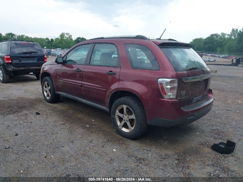 2CNDL23F476043211 2007 Chevrolet Equinox Ls