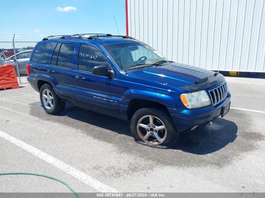 2001 Jeep Grand Cherokee Limited VIN: 1J4GW58N71C694643 Lot: 39741647