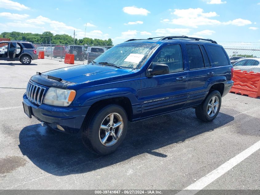 2001 Jeep Grand Cherokee Limited VIN: 1J4GW58N71C694643 Lot: 39741647