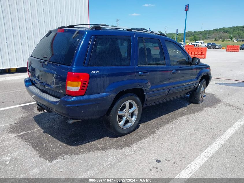 2001 Jeep Grand Cherokee Limited VIN: 1J4GW58N71C694643 Lot: 39741647