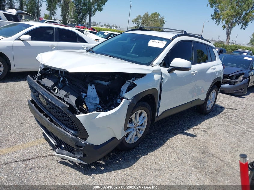 2022 Toyota Corolla Cross Le VIN: 7MUCAAAG4NV026994 Lot: 39741657