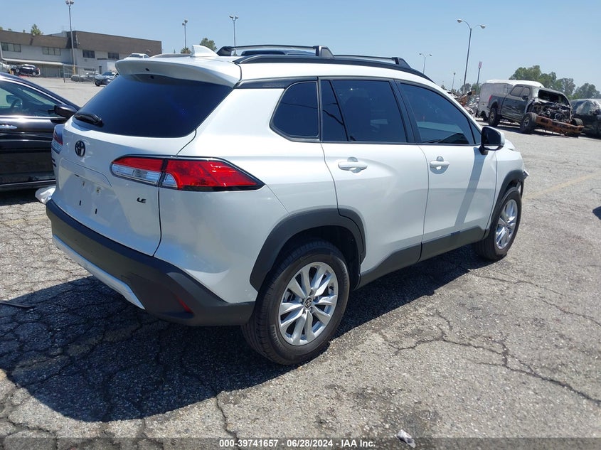 2022 Toyota Corolla Cross Le VIN: 7MUCAAAG4NV026994 Lot: 39741657