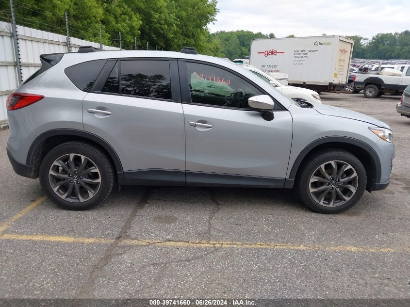 2016 Mazda Cx-5 Gt VIN: JM3KE4DY5G0768303 Lot: 39741660