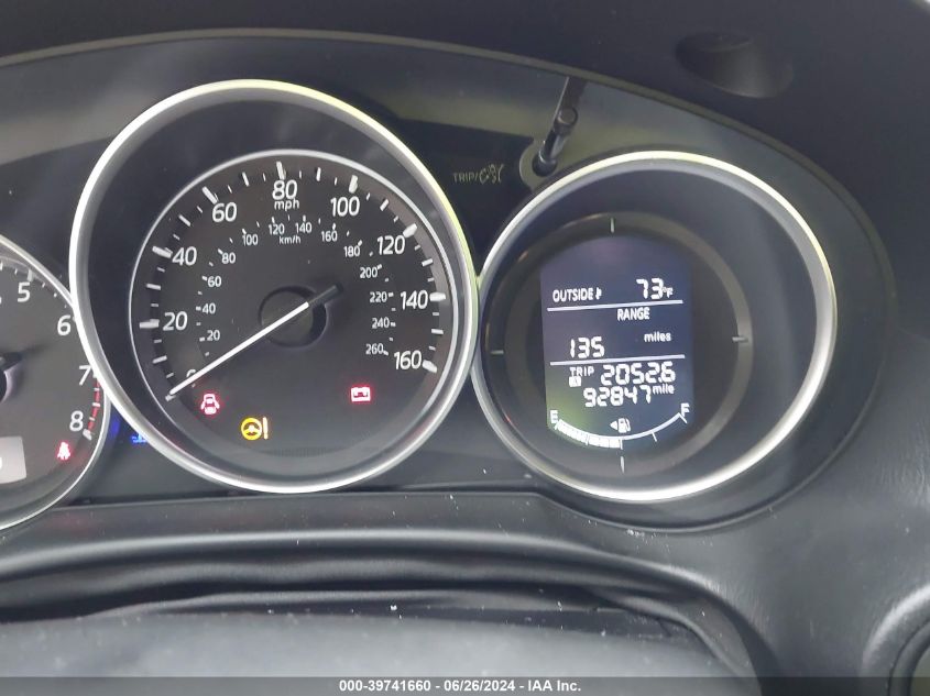 2016 Mazda Cx-5 Gt VIN: JM3KE4DY5G0768303 Lot: 39741660