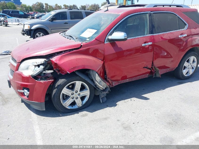 2014 Chevrolet Equinox Ltz VIN: 2GNFLHE34E6180608 Lot: 39741661