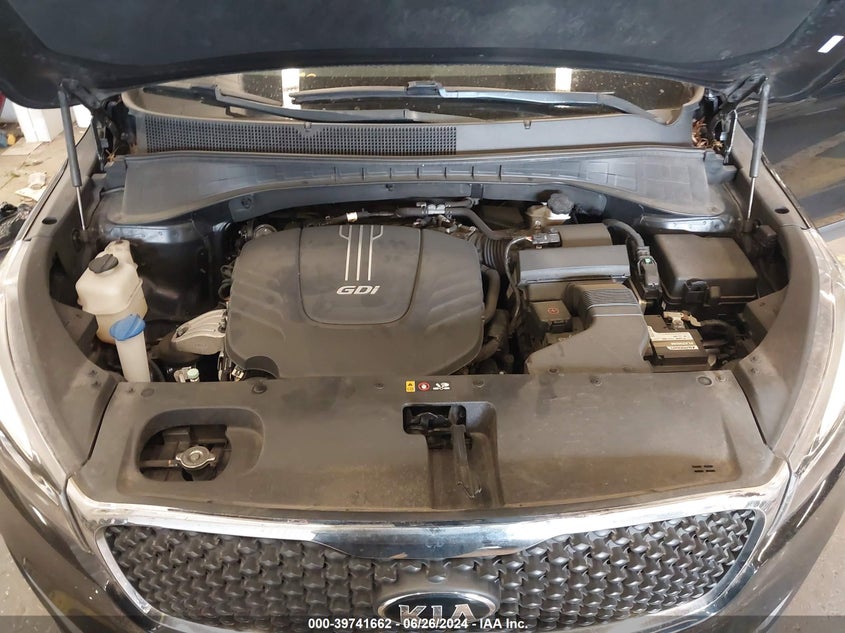 2016 Kia Sorento 3.3L Lx VIN: 5XYPGDA54GG132243 Lot: 39741662