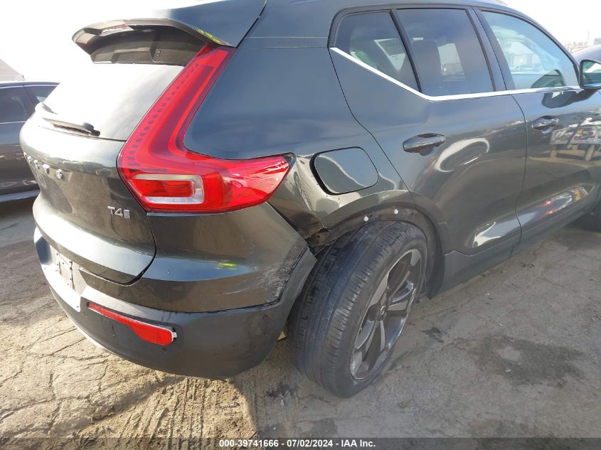 2019 Volvo Xc40 T4 Inscription VIN: YV4AC2HL3K2059778 Lot: 39741666