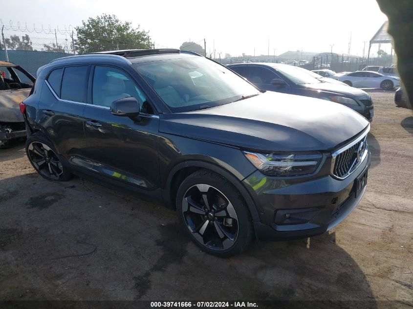 2019 Volvo Xc40 T4 Inscription VIN: YV4AC2HL3K2059778 Lot: 39741666