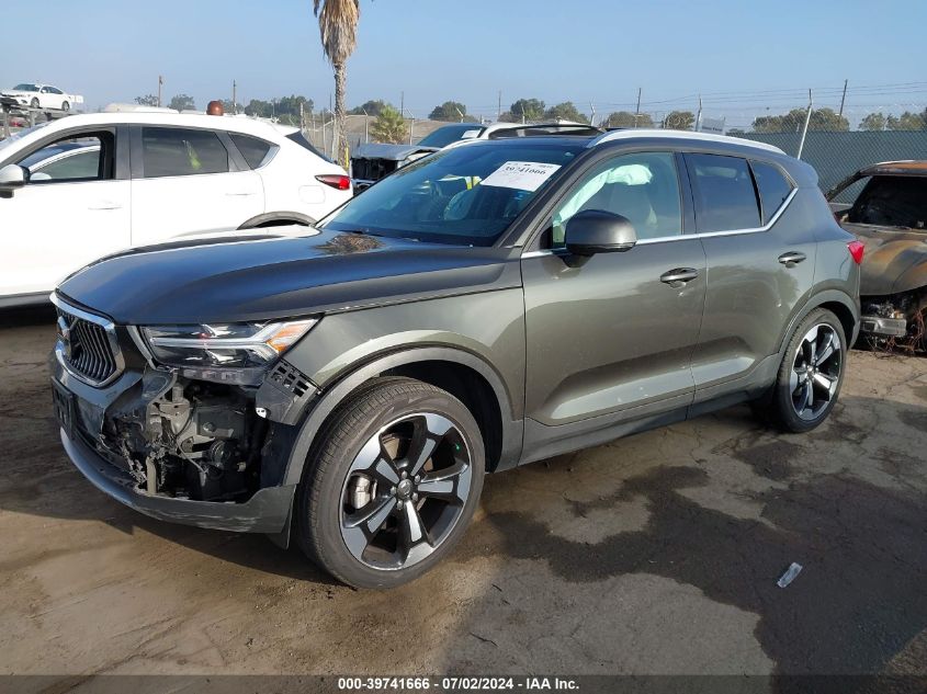 2019 Volvo Xc40 T4 Inscription VIN: YV4AC2HL3K2059778 Lot: 39741666