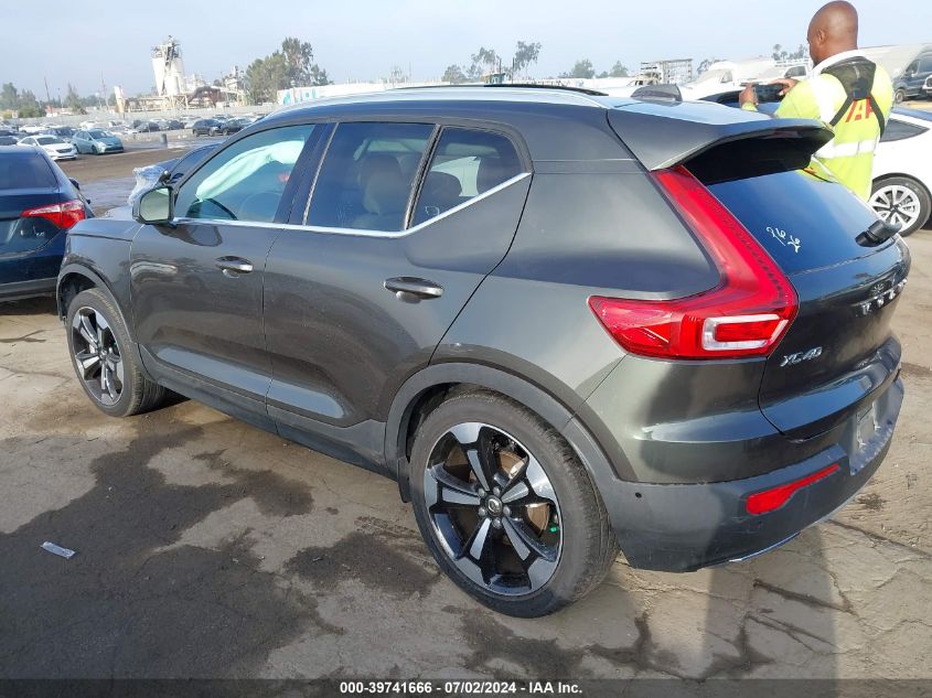 2019 Volvo Xc40 T4 Inscription VIN: YV4AC2HL3K2059778 Lot: 39741666