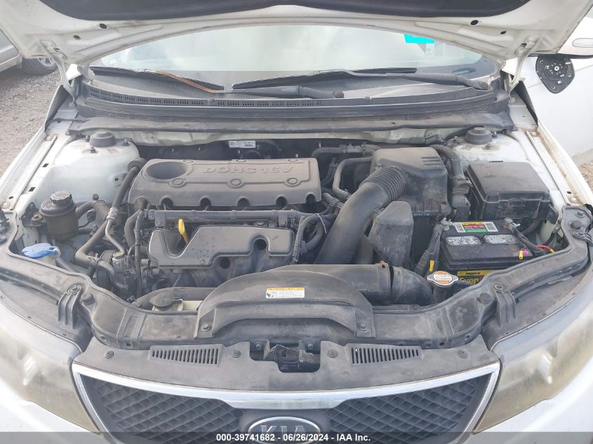 2010 Kia Forte Ex VIN: KNAFU4A26A5238524 Lot: 39741682