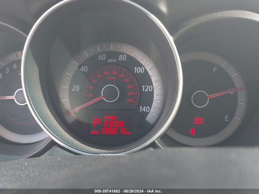 2010 Kia Forte Ex VIN: KNAFU4A26A5238524 Lot: 39741682