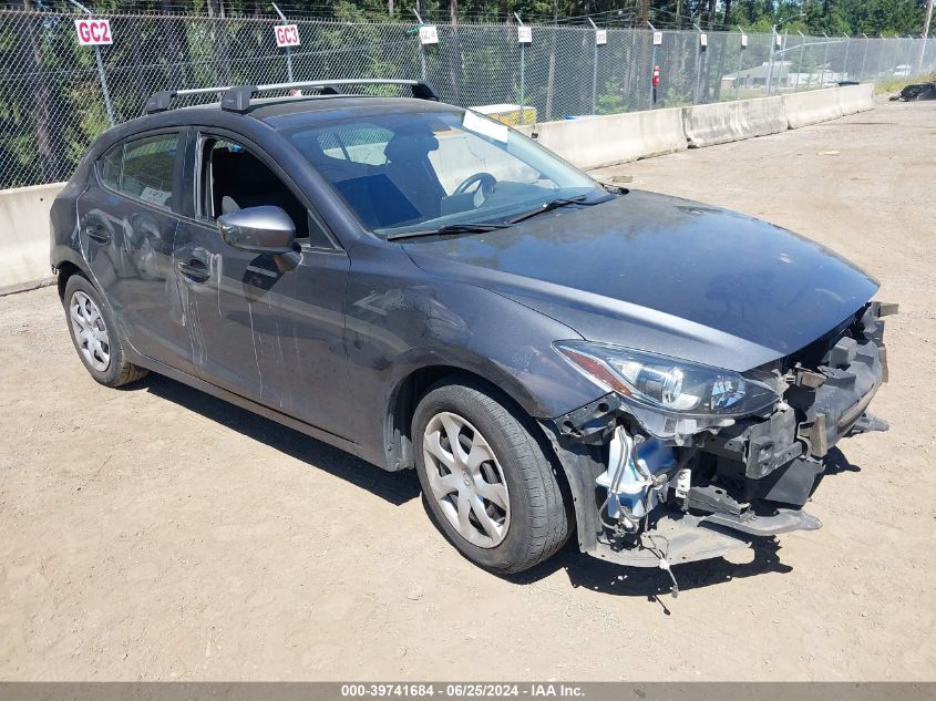 3MZBM1K73FM206137 2015 Mazda Mazda3 I Sport