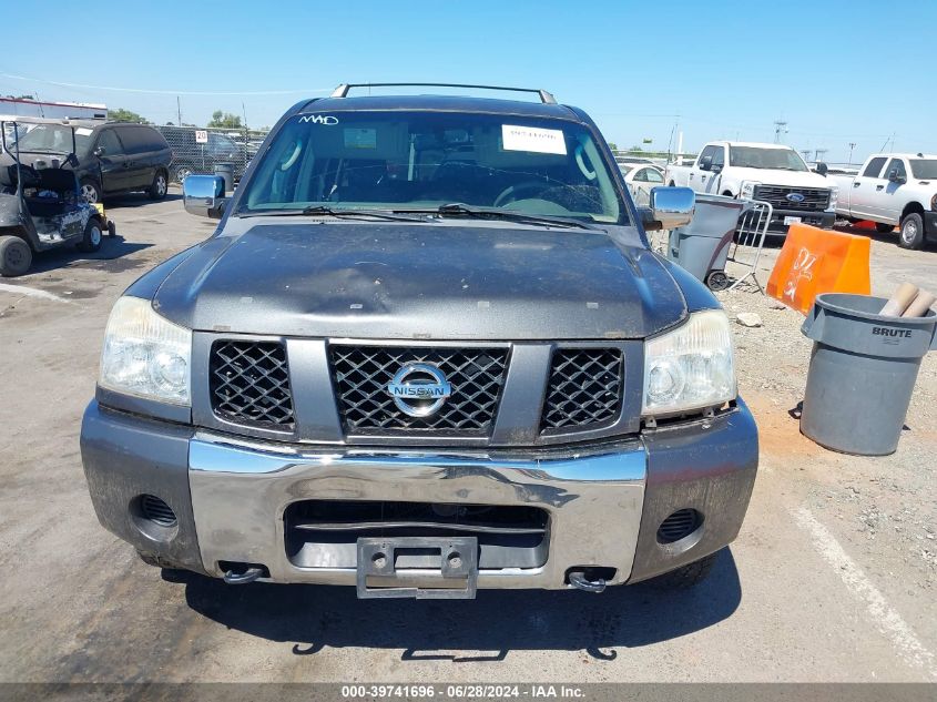 2006 Nissan Armada Se VIN: 5N1AA08B56N729397 Lot: 39741696