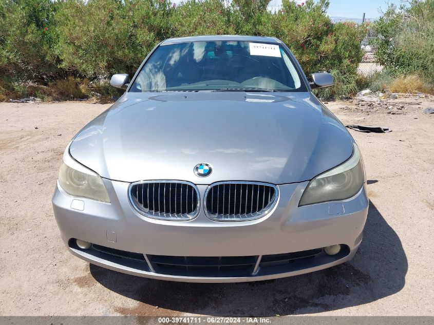 2007 BMW 530 I VIN: WBANE735X7CM49571 Lot: 39741711