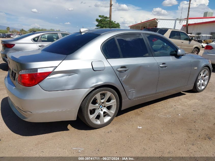 2007 BMW 530 I VIN: WBANE735X7CM49571 Lot: 39741711