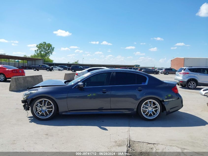 2010 Infiniti G37 Journey VIN: JN1CV6AP2AM201358 Lot: 39741712