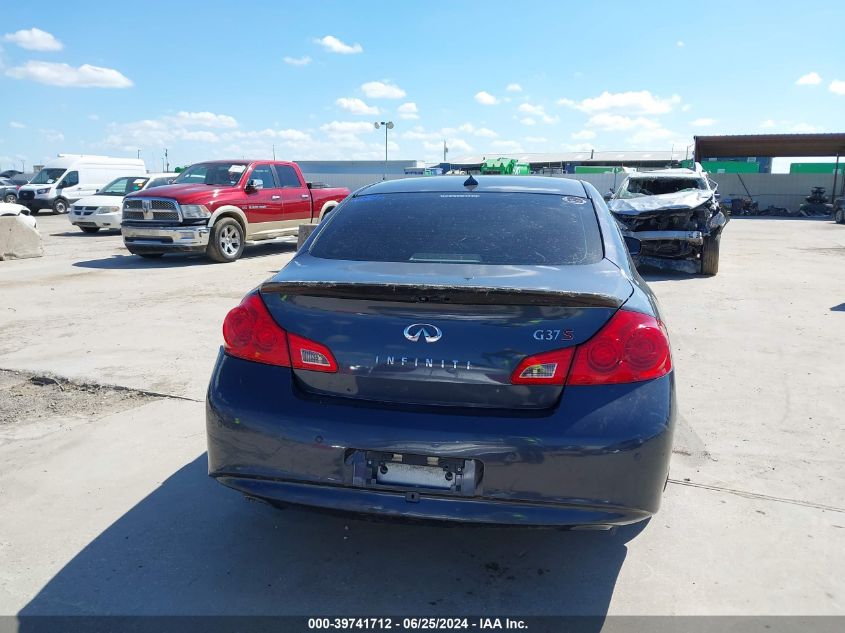 2010 Infiniti G37 Journey VIN: JN1CV6AP2AM201358 Lot: 39741712