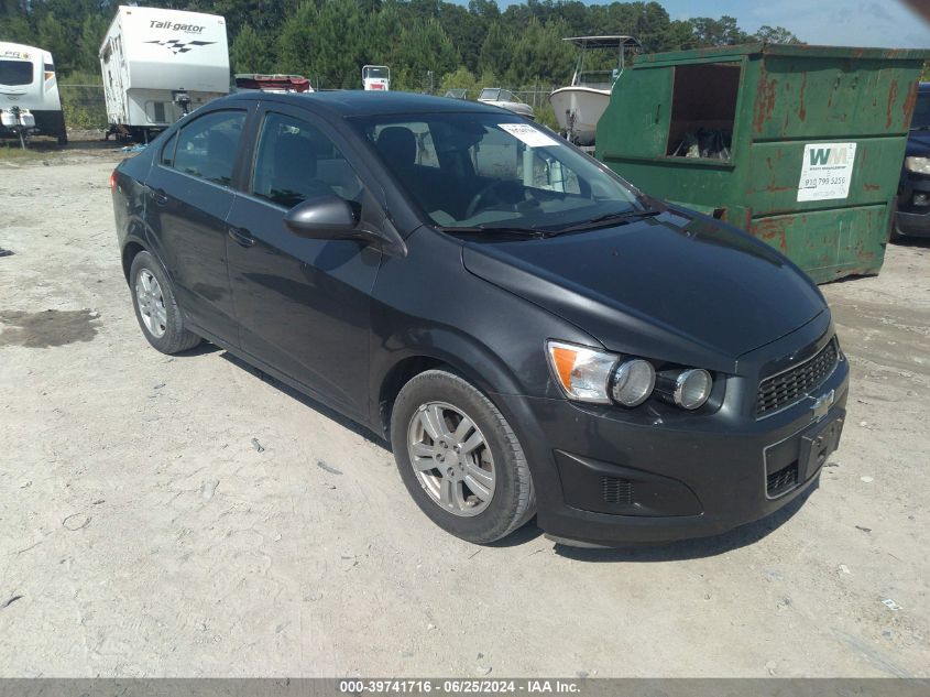 2013 Chevrolet Sonic Lt Auto VIN: 1G1JC5SB6D4148359 Lot: 39741716