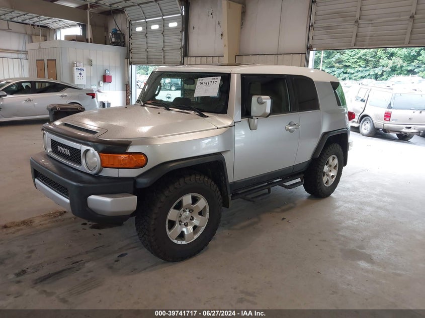 2007 Toyota Fj Cruiser VIN: JTEBU11F270041404 Lot: 39741717