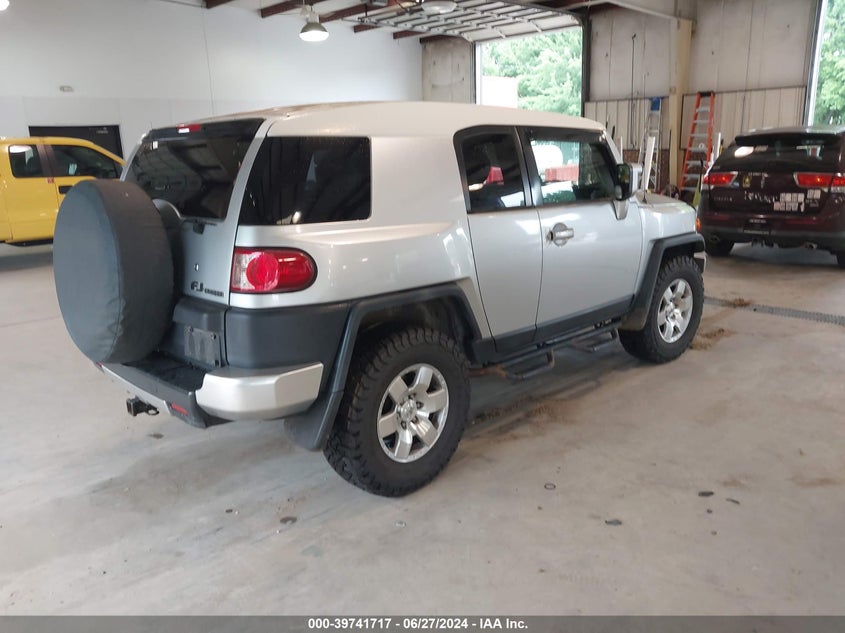 2007 Toyota Fj Cruiser VIN: JTEBU11F270041404 Lot: 39741717