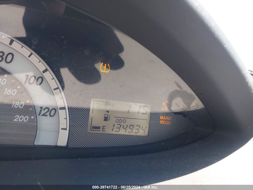 2008 Toyota Yaris VIN: JTDBT923784019936 Lot: 39741722