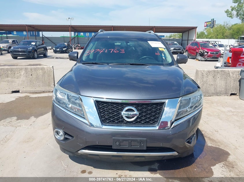2014 Nissan Pathfinder Platinum VIN: 5N1AR2MN2EC690511 Lot: 39741763