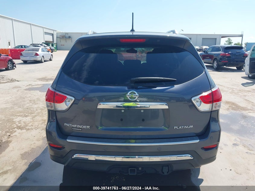 2014 Nissan Pathfinder Platinum VIN: 5N1AR2MN2EC690511 Lot: 39741763