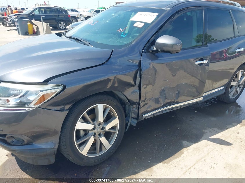2014 Nissan Pathfinder Platinum VIN: 5N1AR2MN2EC690511 Lot: 39741763