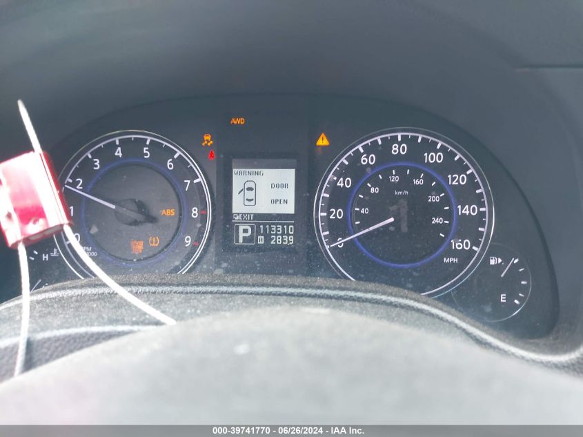 2011 Infiniti G25X VIN: JN1DV6AR0BM451608 Lot: 39741770