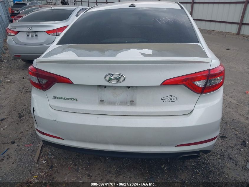2015 Hyundai Sonata Se VIN: 5NPE24AF9FH049283 Lot: 39741787
