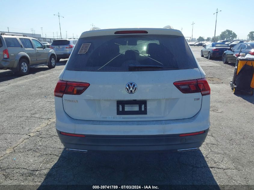 2018 Volkswagen Tiguan 2.0T S VIN: 3VV1B7AX3JM010430 Lot: 39741789
