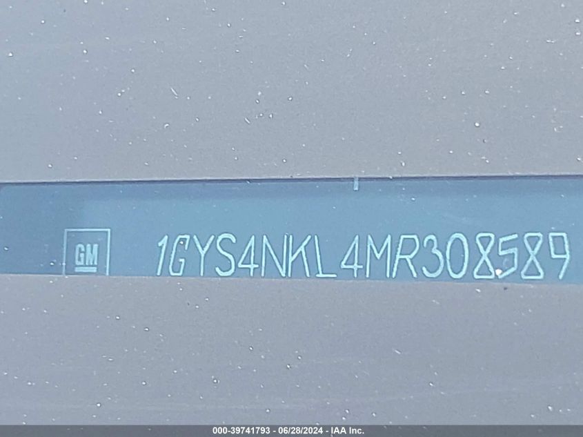 2021 CADILLAC ESCALADE ESV 4WD SPORT - 1GYS4NKL4MR308589