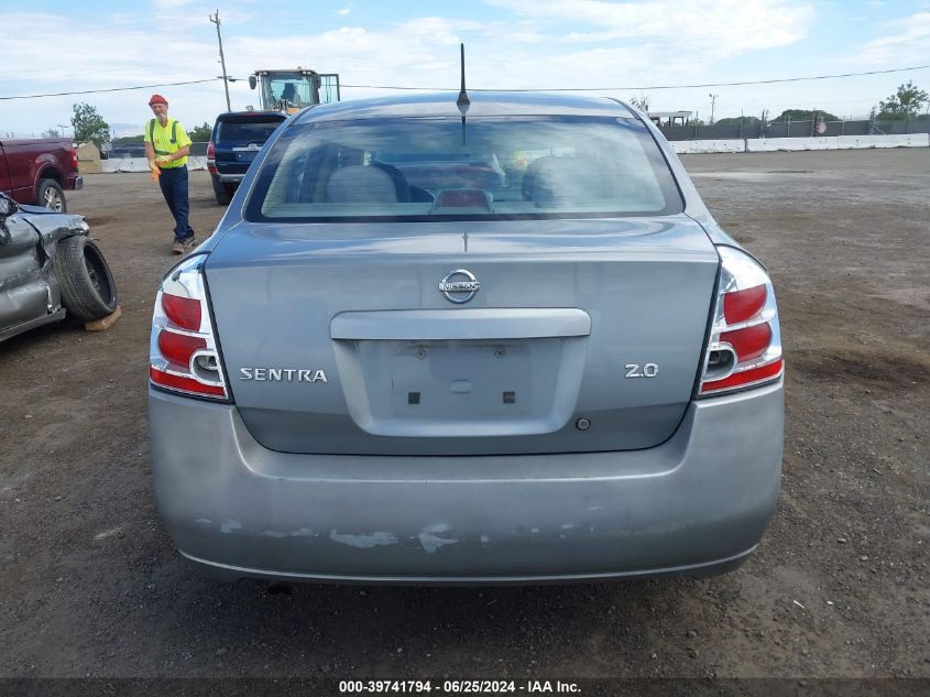 2007 Nissan Sentra 2.0 VIN: 3N1AB61E77L693967 Lot: 39741794