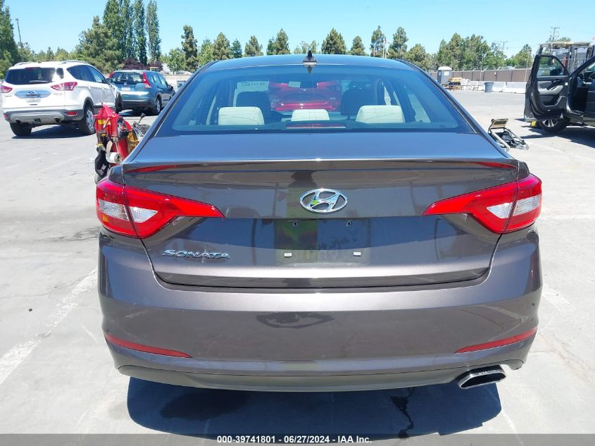 2017 Hyundai Sonata VIN: 5NPE24AF3HH526888 Lot: 39741801