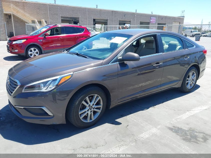 2017 Hyundai Sonata VIN: 5NPE24AF3HH526888 Lot: 39741801